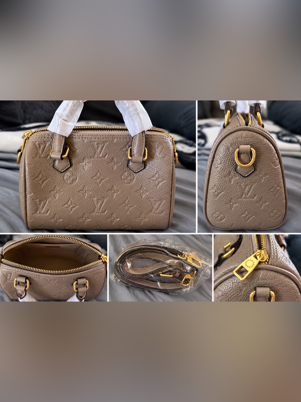 Tan Brown Small Speedy